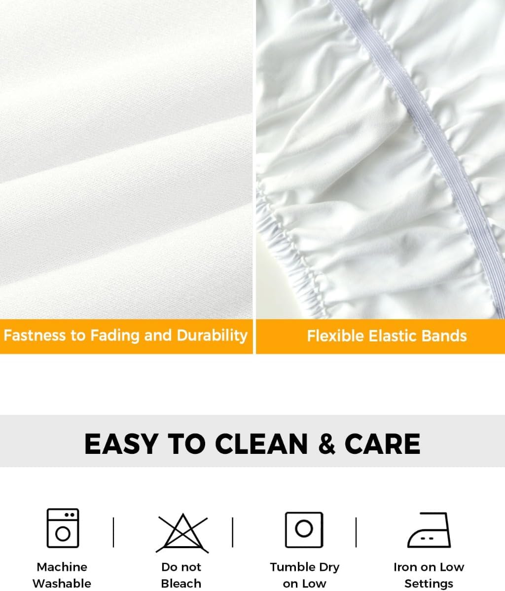 Lemon Gnomes Bed Skirt Queen Size 16 Inch Drop, Adjustable Elastic Wrap Around Bed Skirts Easy Fitting Dust Ruffle Bedskirt Bed Frame Cover Summer Botanical Yellow Fruit Black Lattice
