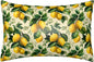 Yellow Lemon Leaves for Satin Pillowcase 20x30in, Hair Friendly Zippered Pillow Cover